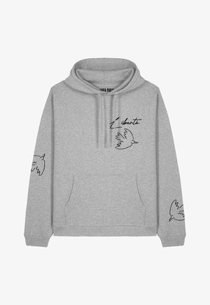 LIBERTE UNISEX OVERSIZED - Sweat à capuche - mottled grey