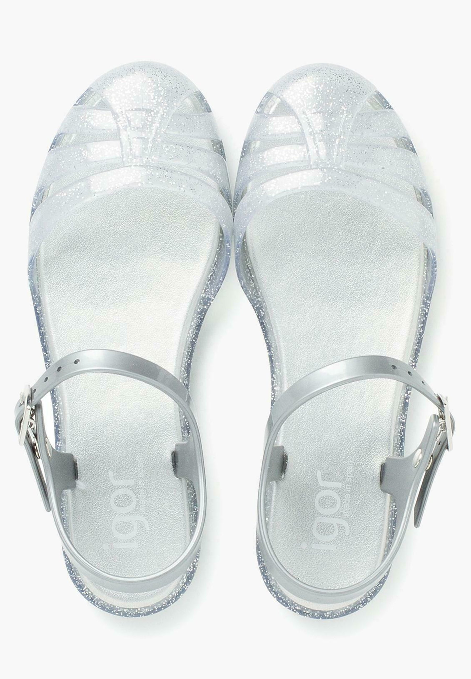 IGOR CANGREJERAS MARA MINI - Chanclas de baño - plata/gris - Zalando.es