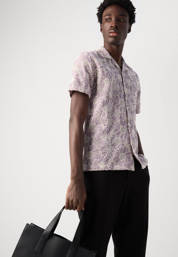SUNFLOWER SHIRT - Shirt - dusty berry4