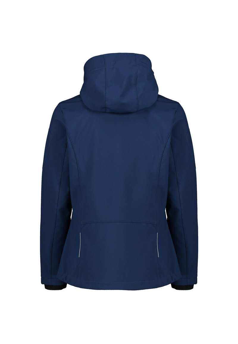 Damen Sportbekleidung | CMP WOMAN JACKET ZIP HOOD Softshelljacke blue/blau - DD76231 Damen Sportbekleidung | CMP WOMAN JACKET ZIP HOOD Softshelljacke blue/blau - DD76231