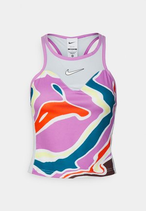 SLAM TANK - Débardeur - rush fuchsia/football grey/white