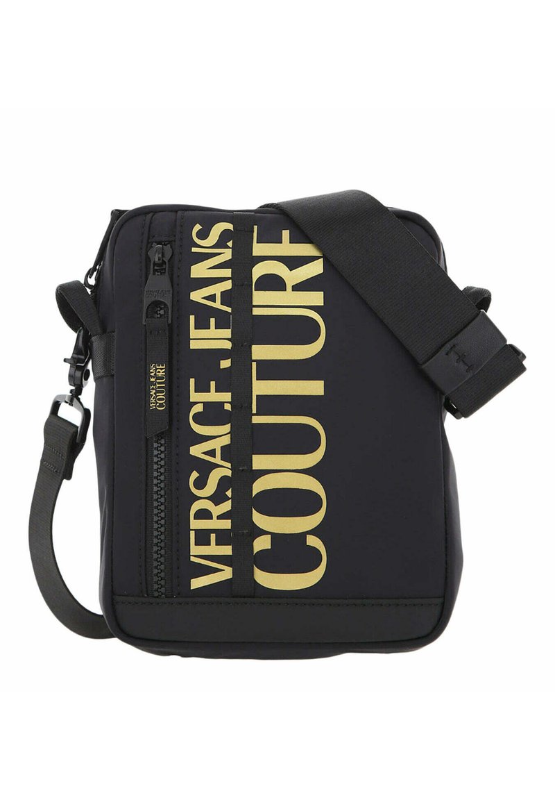 Versace Jeans Couture GOLD LOGO Umhängetasche black/schwarz
