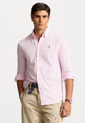KNIT OXFORD SHIRT - Πουκάμισο - carmel pink