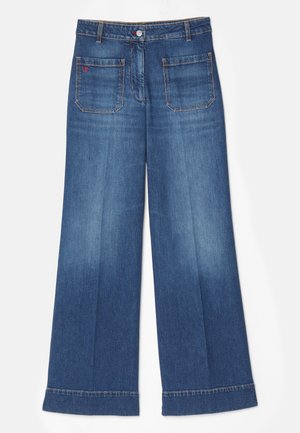 Victoria Beckham ALINA - Vaqueros rectos - dark vintage wash