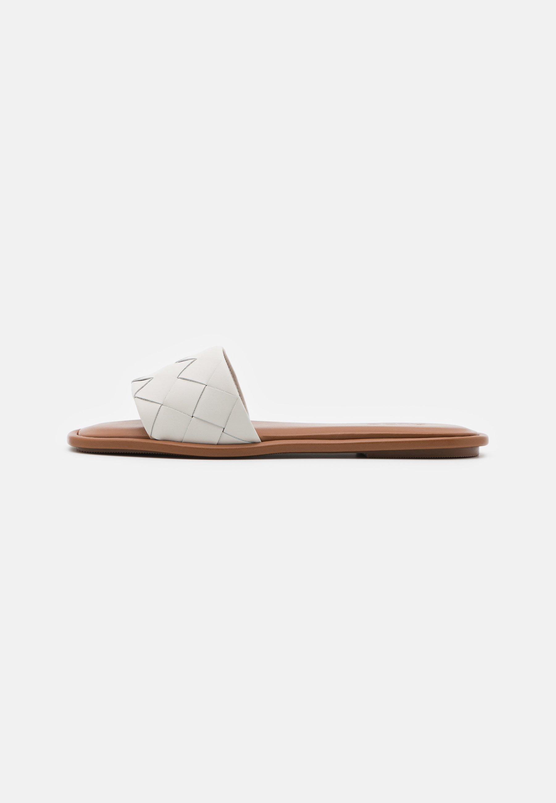 aldo white mules