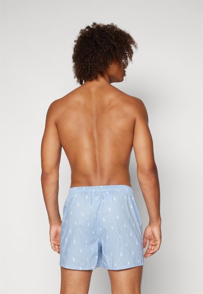 Polo Ralph Lauren OPEN 3 PACK - Široke boksarice - white/blue