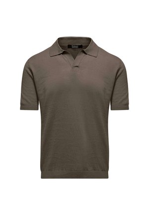 Polo shirt - stone grey