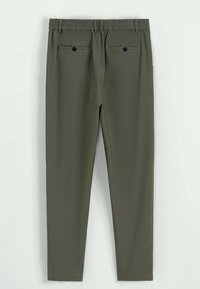 FRILIVIN À BOUTON - Chino - vert kaki