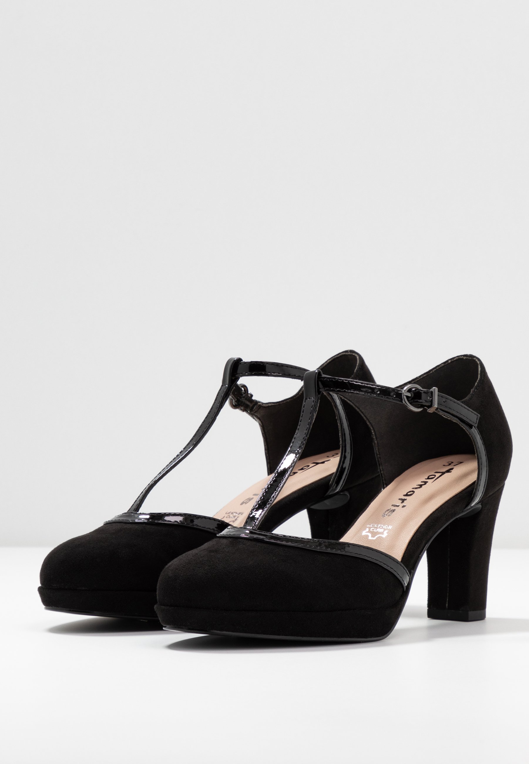 Tamaris WOMS SLIP ON Platåsko black Zalando.no Tamaris WOMS SLIP ON Platåsko black Zalando.no