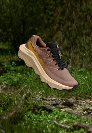 ULTRA FLOW 2 GTX - Krosa skriešanas apavi - burlwood/tender peach/warm apricot