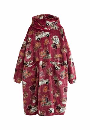 OVERSIZED  PETITE - Hoodie - berry red