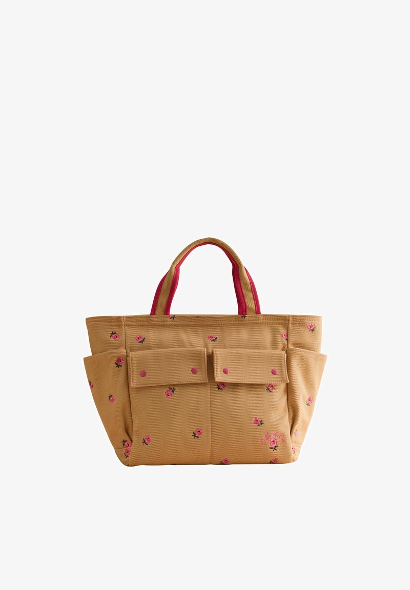 Cath Kidston LARGE MARKET TOTE BAG Einkaufstasche Tan Brown cath-kidston-large-market-tote-bag-einkaufstasche-tan-brown
