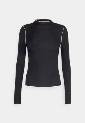 Vero Moda Tall, VMSNIPA TEE - Džemper - black/cream