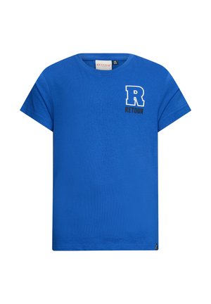 T-shirt con stampa - blue