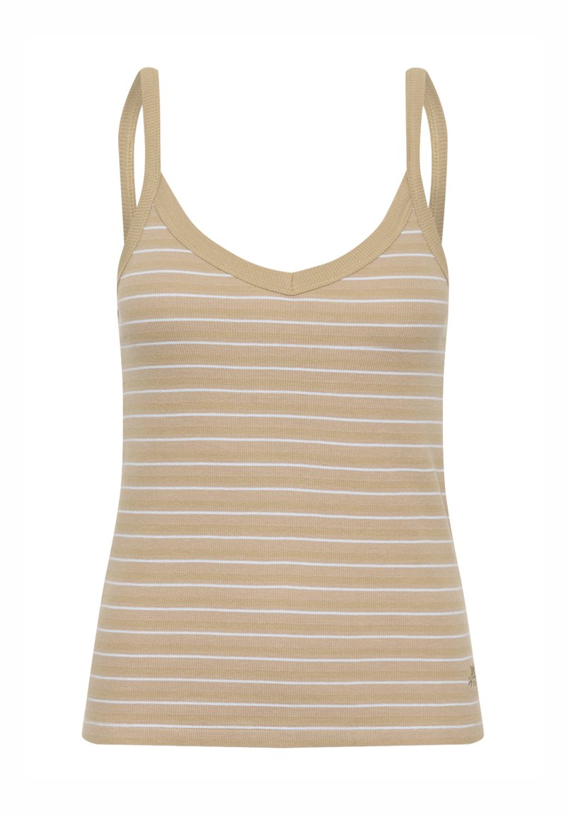 Karen by Simonsen KBOVA - Top - ova chincilla tank/beige - Zalando.dk