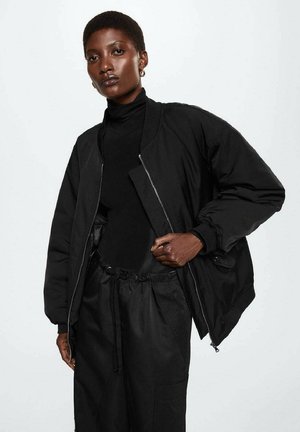 HOOK - Bomber Jacket - svart