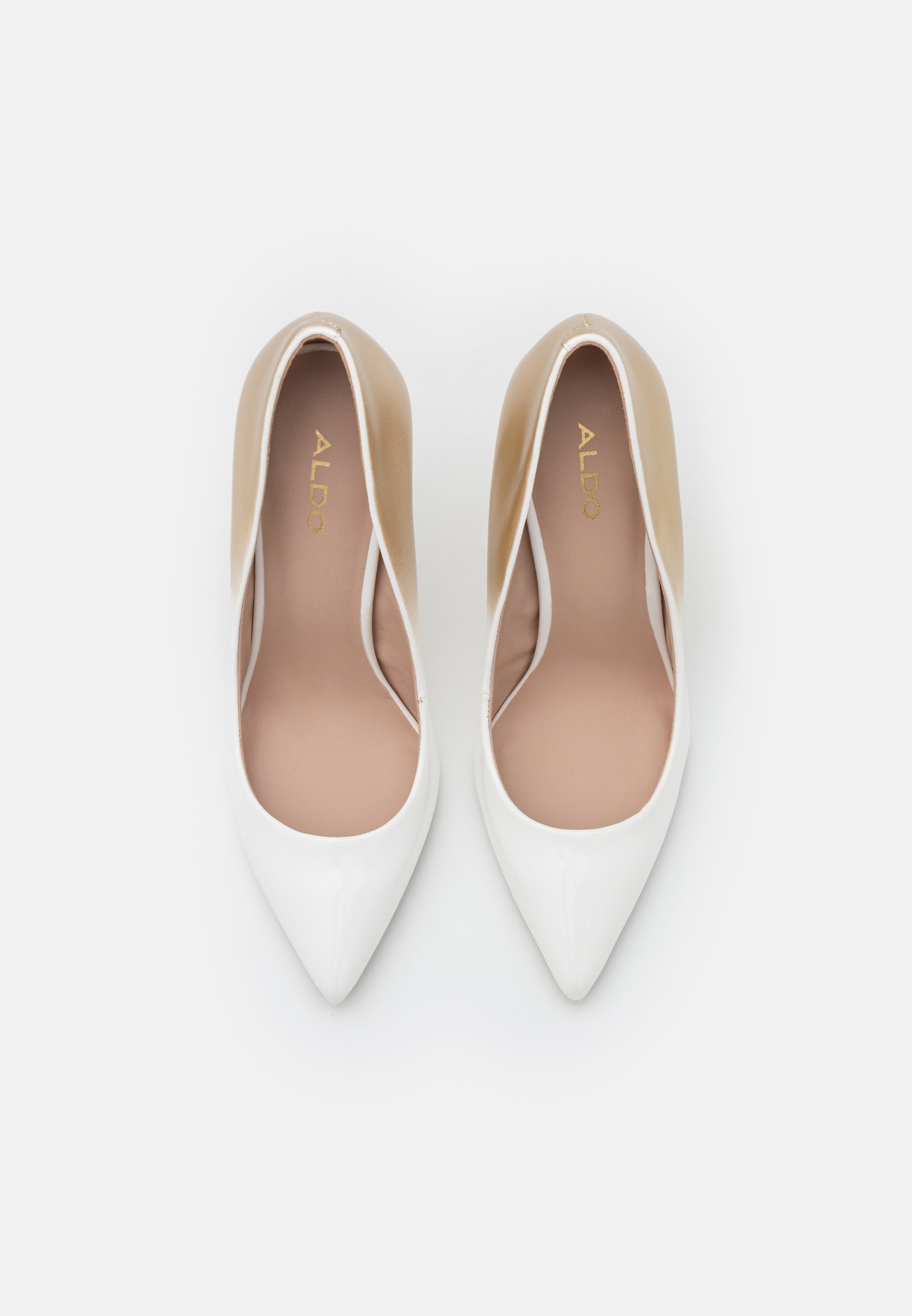 ALDO STESSY - Escarpins à talons hauts - gold/doré - ZALANDO.FR