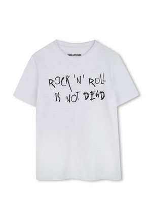 T-shirt print - blanc