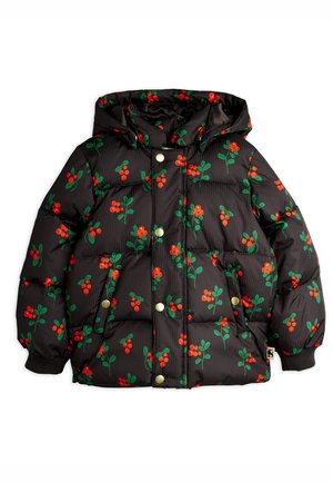 LINGONBERRIES HOODED UNISEX - Winterjacke - black