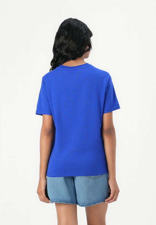 PCRIA FOLD UP SOLID TEE - Basic T-shirt - bluing4
