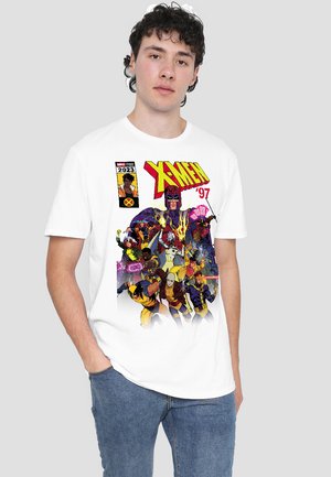 Marvel X-MEN FRONT COVER TEAM - Print T-shirt - white