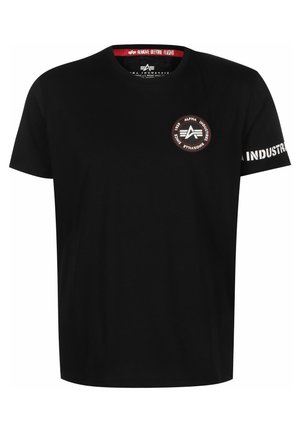Print T-shirt - black