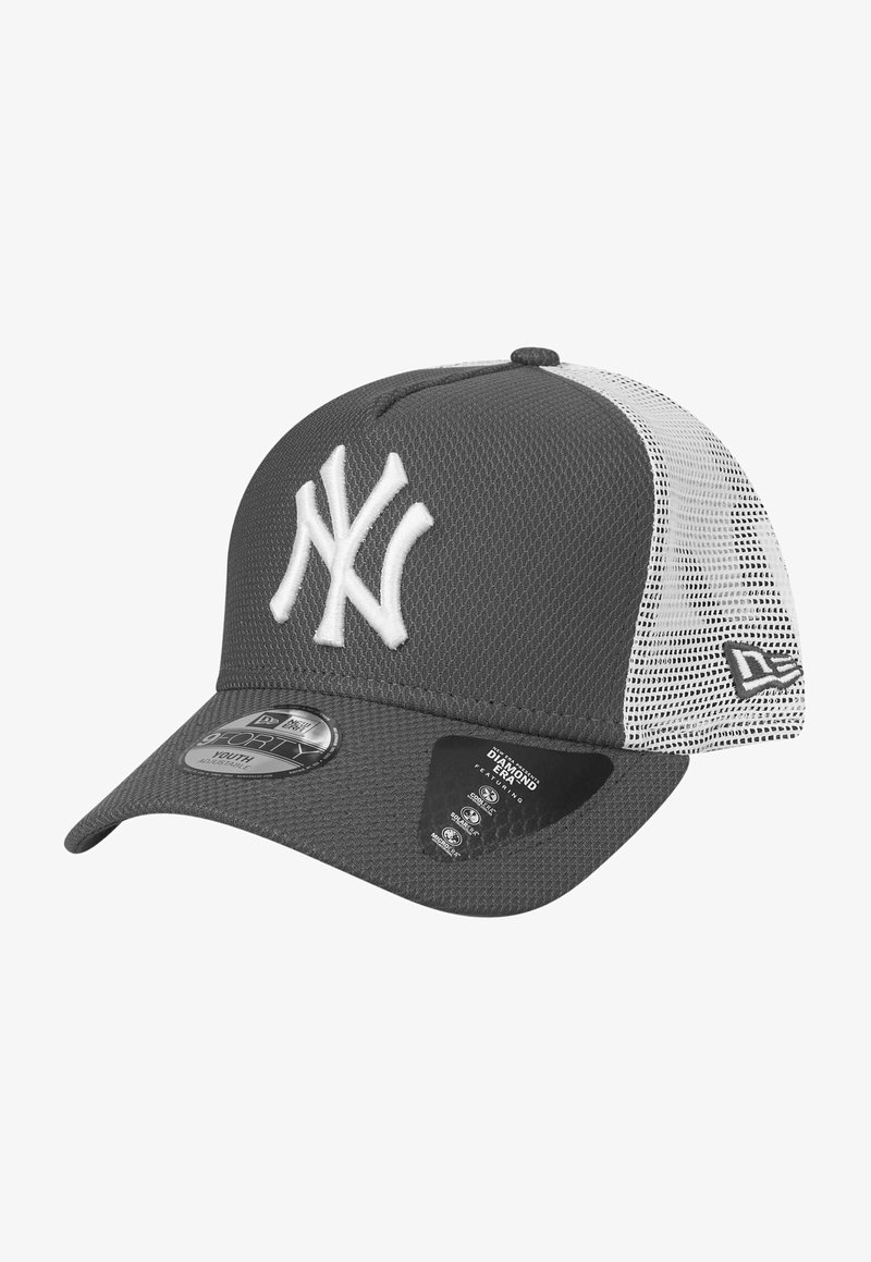 New Era DIAMOND TRUCKER NEW YORK YANKEES - Cap - charcoal