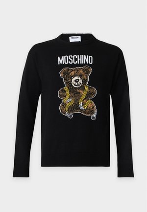 MOSCHINO, Striktrøje - nero