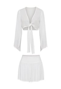 LSCN BY LASCANA TWO PIECE BEACH SET - Dodatek za na plažo - creme
