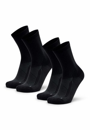 2 PACK - Sportsokken - black grey