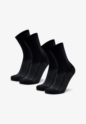 2 PACK - Calcetines de deporte - black grey