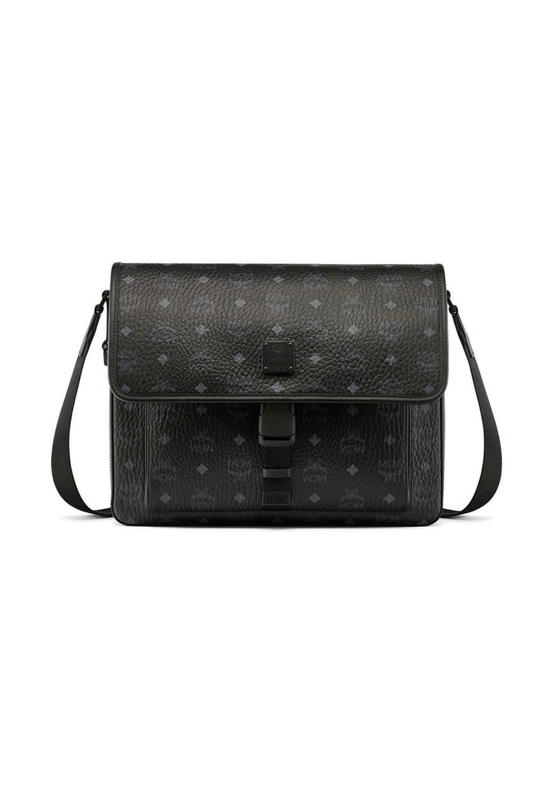 MCM KLASSIK MESSENGER IN VISETOS Sac bandoulière black/noir