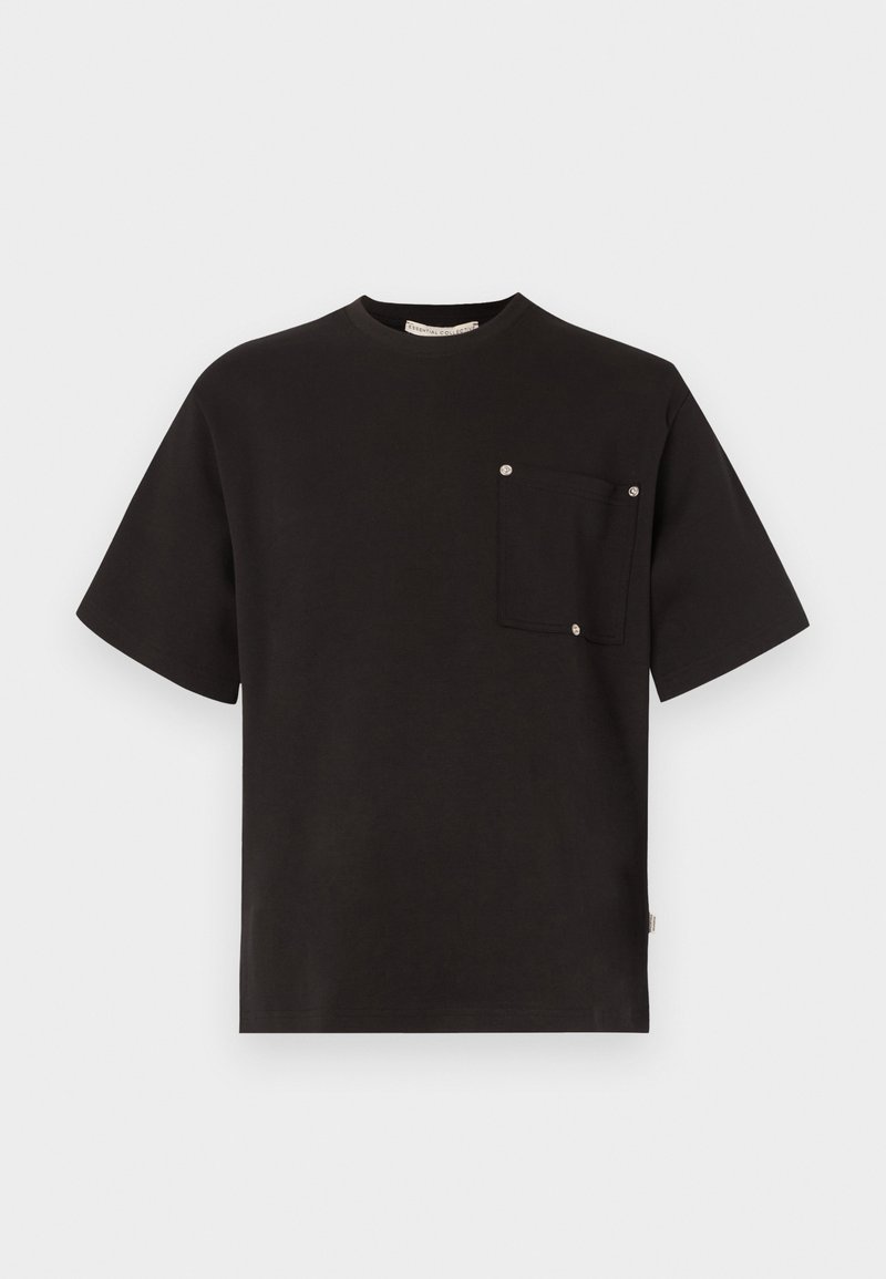 Essential Collective T-shirt basic zwart Essential Collective T-shirt basic zwart