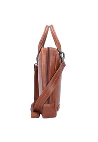 Plevier NAVIGATOR AKTENTASCHE LEDER 38 CM LAPTOPFACH - Aktentasche - braun