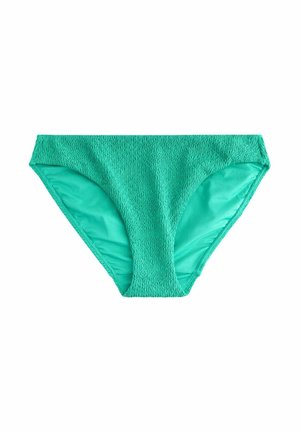 HIGH LEG FIT  - Bikini apakšdaļas - aqua green crinkle