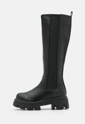 Botas con plataforma - black