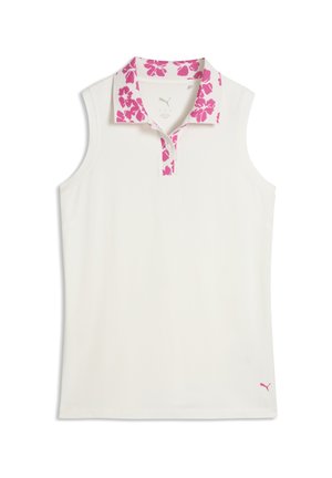 MODALON FLORAL - Poloshirt - warm white/pink opal