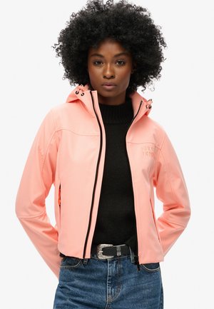 HOODED TREKKER - Outdoorjakke - peach pearl pink