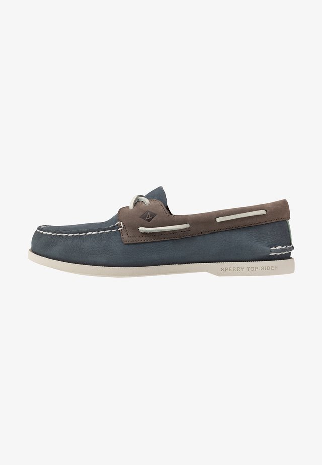 2-EYE PLUSH - Båtsko - blue/grey