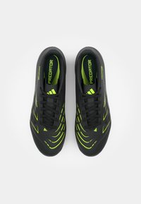 adidas Performance PREDATOR CLUB - Firm-ground football boots - core black/carbon/lucid lemon