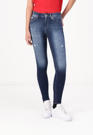 ONLBLUSH - Džínsy skinny fit - dark blue denim