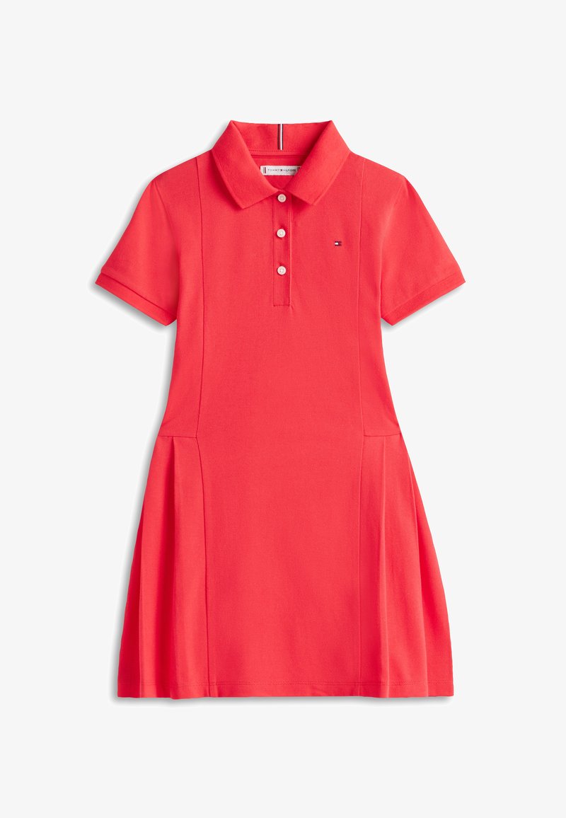 Tommy Hilfiger ESSENTIAL PLEATED SHORT SLEEVE POLO DRESS - Robe de jour ...