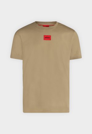 HUGO, DIRAGOLINO - T-shirts - beige overflow