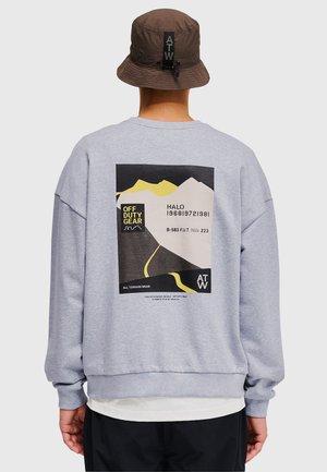 HALO AVIATION BOXY CREW - Sweatshirt - light grey melange