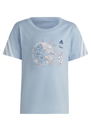 adidas Sportswear LG DY - T-shirt con stampa - blue dawn white