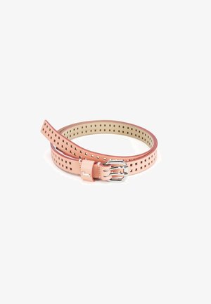 CON RIVETTO - Belt - corallo