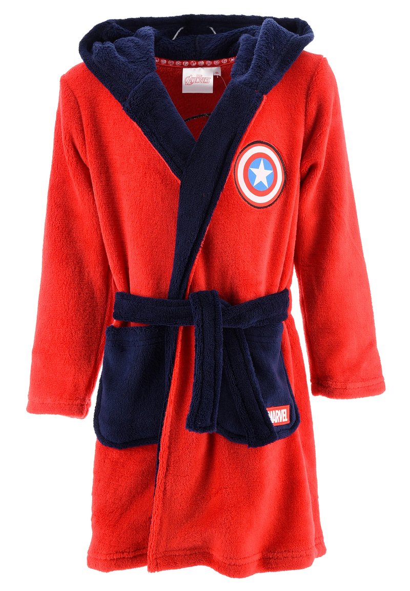 Kinder Wäsche | Avengers Bademantel rot - RR81254 Kinder Wäsche | Avengers Bademantel rot - RR81254