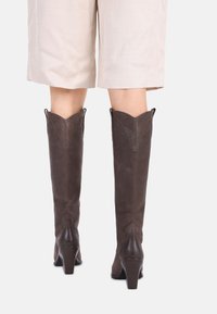 Bronx NEW KOLE - Kaubojske/motorističke čizme - coffee bean