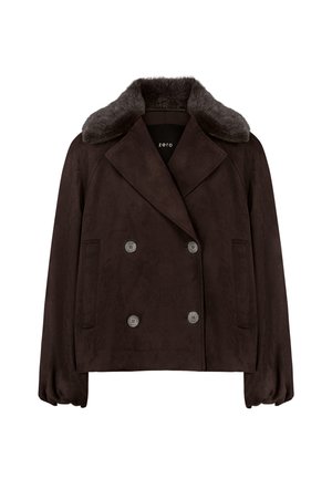 zero, Blazer - chocolate plum