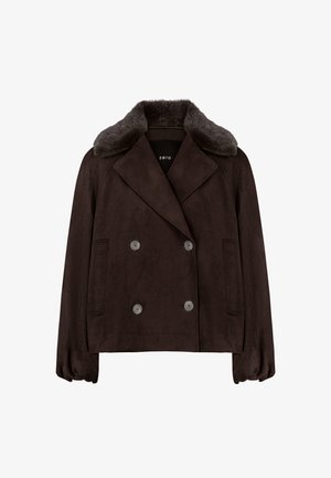 zero, Blazer - chocolate plum